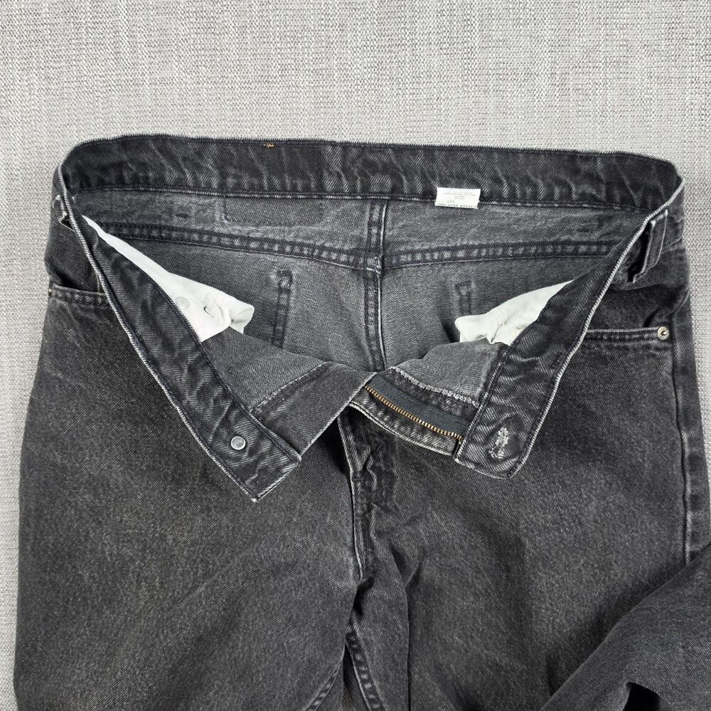 Vintage Levis 550 Orange Tab Black Jeans Mens 34x32 Made in USA Relaxed Tapered - Picture 11 of 15